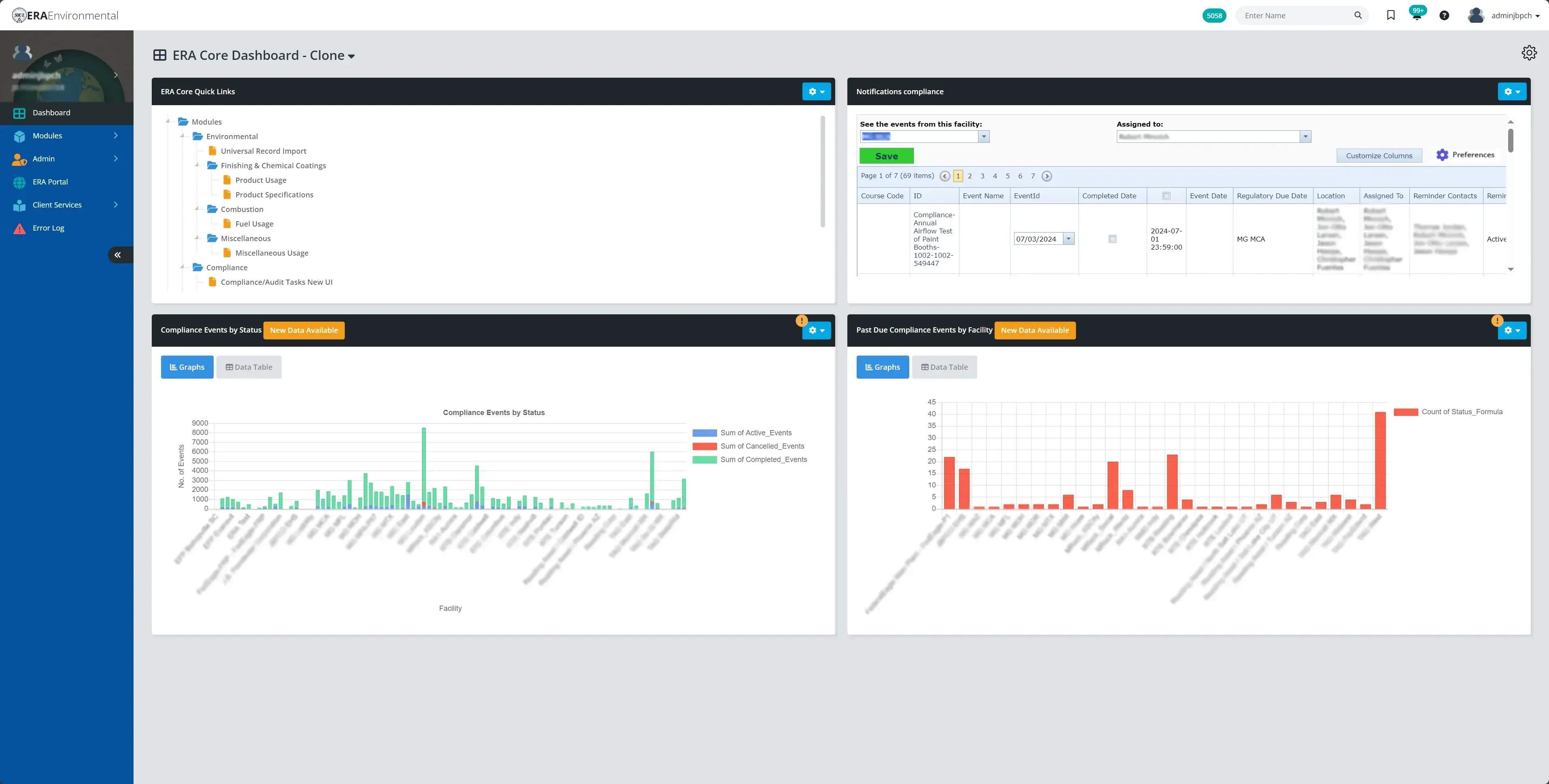 Compliance-Dashboard-Example